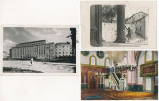 18 db RÉGI délszláv város képeslap vegyes minőségben: sok horvát / 18 pre-1945 South Slavic town-vie...