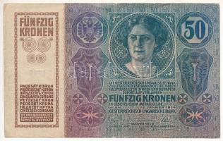 1914. 50K "ROMANIA TIMBRU SPECIAL" felülbélyegzéssel T:III kis szakadások Adamo K24M