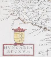 Magyarország rézmetszetű térképe. Hungarie Regnum Par le S. Sanson... A Paris Chez Pierre Mariette r...