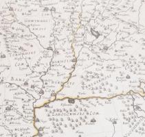 Magyarország rézmetszetű térképe. Hungarie Regnum Par le S. Sanson... A Paris Chez Pierre Mariette r...