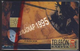 1995 Távközlési Világnap 50 egységes használatlan magyar telefonkártya