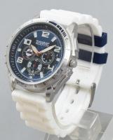 Atlas for Men kvarc férfi karóra, kaucsuk szíjjal, dobozában, leírással, elem nélkül, újszerű állapo...