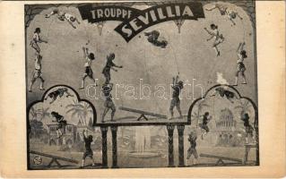 Trouppe Sevillia / Circus acrobats (EK)