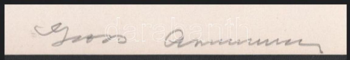 Gross Arnold (1929-2015): Az öröm ünnepe, Művészek kertje, Művésztelep. 3 db ofszet nyomat, papír, j...