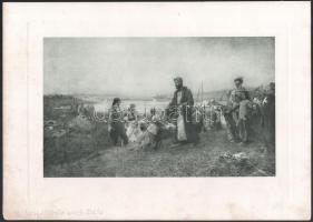 cca 1900 3 db fénynyomat a Nemzeti Dicsőségünk című könyvből (Koroknay Ottó, Iványi-Grünwald Béla, M...