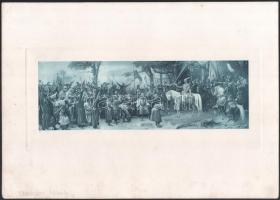 cca 1900 3 db fénynyomat a Nemzeti Dicsőségünk című könyvből (Koroknay Ottó, Iványi-Grünwald Béla, M...