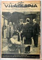 1928-1941 Horthy Miklós kormányzóval és feleségével kapcsolatos újságrészletek; gépelt modern vissza...