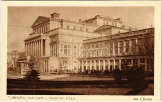 Warszawa, Varsovie, Warschau, Warsaw; Teatr Wielki / LOpera / theatre. Fot. J. Bulhak
