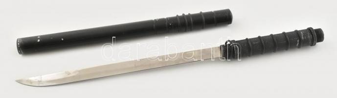 Összecsavarható japán mintájú kard vagy dárda. Fém testtel 97 cm