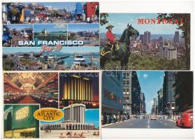 43 db MODERN amerikai és kanadai képeslap / 43 modern American (USA) and Canadian postcards