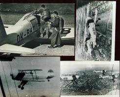 4 db repülős fotó modern nagyítással