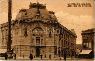 1911 Beograd, Belgrade; Zadrouga de Belgrade / cooperative bank (EK)