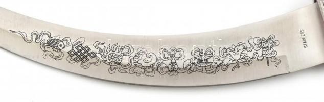 Nagy méretű fantázia tőr 37 cm hüvellyel