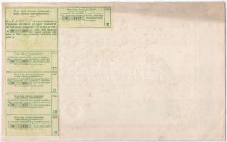 Budapest 1941. "Hangya Termelő-Értékesítő és Fogyasztási Szövetkezet" üzletrésze 500P-ről,...