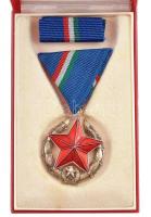 1951. "Közbiztonsági Érem ezüst fokozata a rendőrség tagjai részére" ezüstözött Br kitünte...