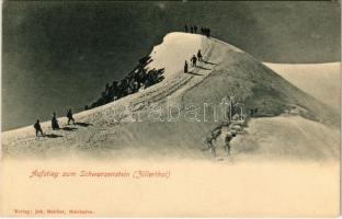 Mayrhofen (Tirol), Aufstieg zum Schwarzenstein (Zillertal) / winter hike