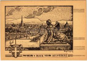 Wien, Vienna, Bécs; Blick vom Belvedere s: Heinz Wagner