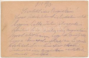 1918 Tábori Postai Levelezőlap a Központi hatalmak katonai vezéreivel / WWI Austro-Hungarian K.u.K. ...