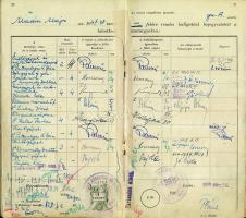 1944 Gépészmérnöki bizonyítvány és oklevél, híres tanárok aláírásával