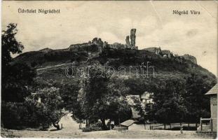 1911 Nógrád, vár (fa)