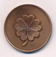 Mihály Gábor (1942-) (?) 1988. "Veszprém / Fortuna" kétoldalas Br emlékérem (42,5mm) T:1- ...