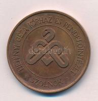 1996. "Száz éves a Megyei Kórház / Hetényi Géza Kórház és Rendelőintézet - Szolnok" kétold...