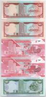 Trinidad és Tobago 2002-2006. 1$ (4db, 3xklf) + 2006. 5$ T:I
Trinidad and Tobago 2002-2006. 1 Dolla...