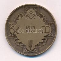 Fritz Mihály (1947-) 1982. "Zirc" kétoldalas Br emlékérem (42,5mm) T:1,1-