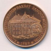 Bognár György (1944-) / Dr. Balogh Imre (1930-) 1989. "Baksay Sándor 1832-1915 / Kunszentmiklós...