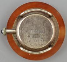 Ezüst (Ag) Rotary Art Deco női karóra, mechanikus szerkezettel, analóg kijelzős, működik, kopott, d:...