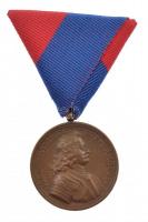 1938. "Felvidéki Emlékérem, II. Rákóczi Ferenc" bronz kitüntetés, nem eredeti mellszalagon T:1- Hungary 1938. "Upper Hungary Medal, Francis II Rákóczi" bronze decoration on not original ribbon C:AU NMK 427.