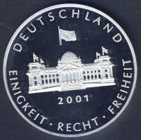 NSZK 2001. "Berlin" Ag 15,1g T:PP