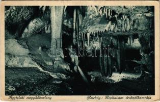 Aggteleki cseppkőbarlang, Retekág, Hephaistos ércöntökamrája (EK)