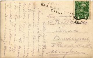 1916 Sérült osztrák-magyar katonák a tartalék kórházban Cilli-ben / WWI Austro-Hungarian K.u.K. mili...