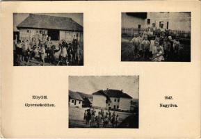Nagyilva, Felsőilva, Ilva Mare; EGYOM Gyermekotthon 1942 / orphanage (EK)