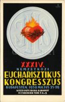 1938 Budapest XXXIV. Nemzetközi Eucharisztikus Kongresszus. Készüljünk a Magyar Kettős Szentévre! / 34th International Eucharistic Congress s: Szuchy