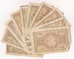 Olaszország 1944. 5L (10x) T:III,III-
Italy 1944. 5 Lire (10x) C:F,VG
Krause P#31