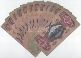 1930. 100P (12x) közte csillagos sorszám T:III
Adamo P17