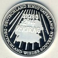 NSZK 1991. "Német Egység" Ag 19,3g T:PP