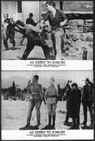 cca 1962 ,,Az Ezüst-tó kincse" című nyugatnémet - jugoszláv film jelenetei és szereplői, 11 db ...