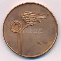 Kiss György (1943-2016) 1990. "MKFE (Magyar Közúti Fuvarozók Egyesülete) - ATRH" kétoldala...