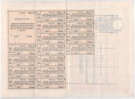 Füzes-Gyarmat 1911. "Hengermalom Részvénytársaság Füzes-Gyarmaton" részvénye 100K-ról szel...