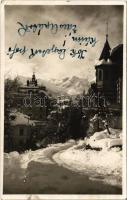 1929 Badgastein, winter. Photogr. Kunstanstalt E. Wolkersdorfer (EK)