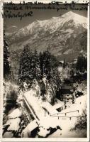 1929 Badgastein, winter. Photogr. Kunstanstalt E. Wolkersdorfer