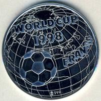 Franciaország 1998. "Futball világbajnokság - Németország" Ag 21,1g T:PP