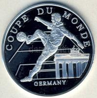 Franciaország 1998. "Futball világbajnokság - Németország" Ag 21,1g T:PP