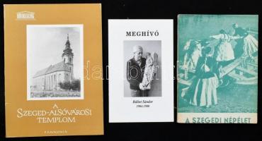 Vegyes könyvtétel, Bálint Sándortól és Bálint Sándorról, valamint 1 db meghívó, 4 db: 

Csapody Mi...