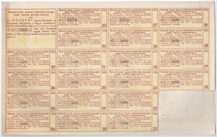 Budapest 1942. "Hangya Termelő-Értékesítő és Fogyasztási Szövetkezet" üzletrésze 250P-ről,...