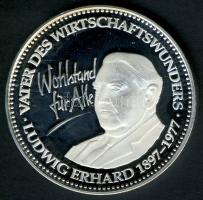 NSZK 1993. "Ludwig Erhard" Ag 10,4g T:PP