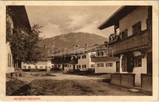 1917 Benediktbeuern, street view (wet corner)